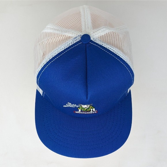 Spuds Mackenzie Trucker Hat Bud Light Vintage 1985 Snapback Cap Made In USA New - Picture 8 of 9